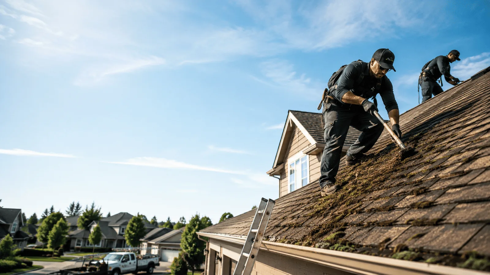 Roof Moss Removal in Flomot, TX near me